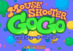 Mouse Shooter GoGo Title Screen